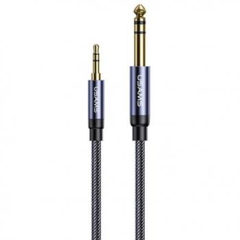 Cavo Usams 3,5mm a 6,35mm per Cuffie 1,2m