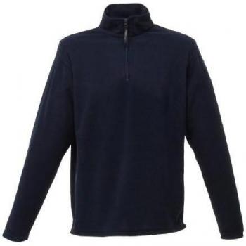 Dark Navy Micro‑Zip Fleece Top – Size S