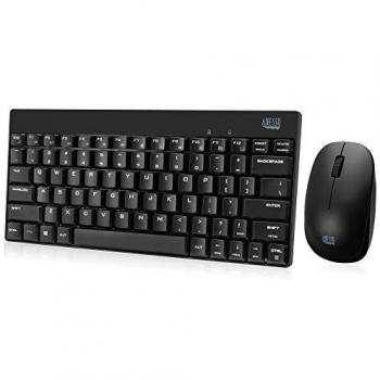 Adesso Wireless Mini Keyboard and Mouse Combo