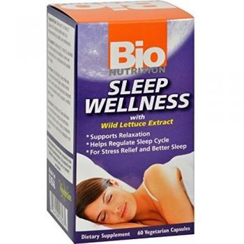 Sleep Wellness w/Wild Lettuce Bio Nutrition 60 VCaps And Lot