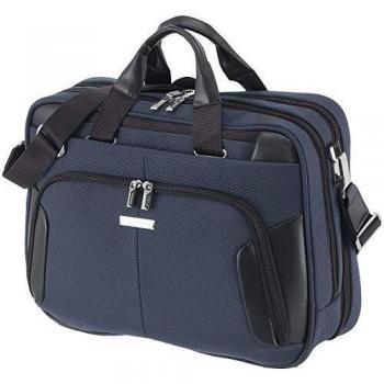 Grey/Black Samsonite XBR 15.6 Laptop Briefcase – 19‑Liter, Two Gussets
