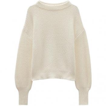 Someday Creme Pullover Tellina für Damen Größe 40