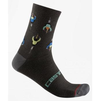 Chaussettes Castelli Aperitivo 15 cm bleu royal