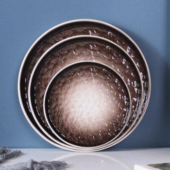 Set de Plato y Cargador Decorativo