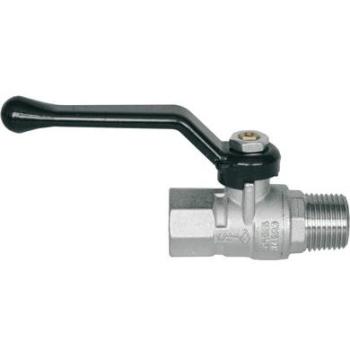Valvola a sfera m/f 1/2 Pn 50 con leva in alluminio TIEMME