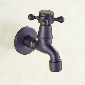 Waschmaschinenanschluss Hahn Schwarz H7541