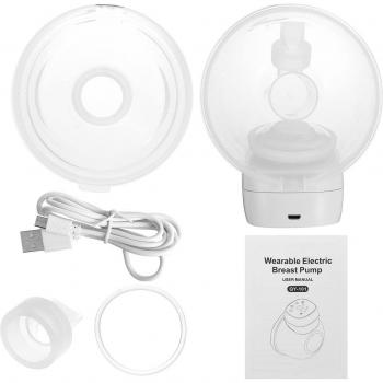 Wearable Electric Breast Pump with Milk Mixing Kit