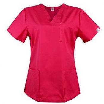 Haut de travail pour femmes avec 3 poches et couleur pour aide-soignante, en uniforme JONATHAN UNIFORM, industrie de travail diverse, taille M et sans couleur spécifique