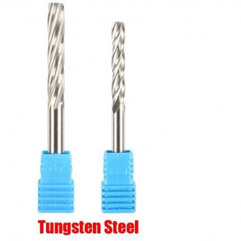 2.52mm Tungsten Carbide Spiral Flute Milling Cutter