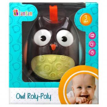 Bam Bam Roly Poly sova hnědá