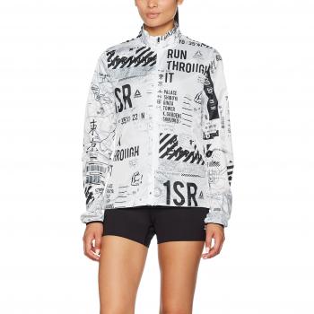 Reebok Osr Woven Jkt Chaqueta Mujer Blanco