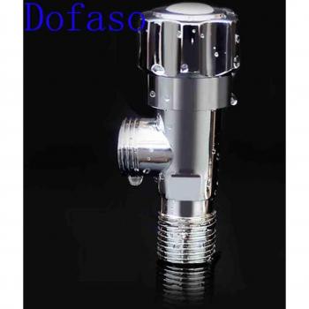 Dofaso 1/2″ Kalt-/Heißwasser‑Umschalter mit 4‑Wege‑Bogen für Bidet & WC