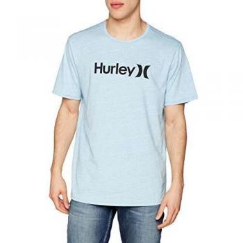 Hurley M DRI-FIT CORONADO TOP S/S Hauts Homme lt blue heather FR