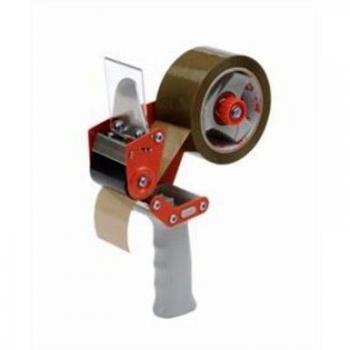 Tape Dispenser Safety Hand Held with Retracting Blade for 50mm Tape