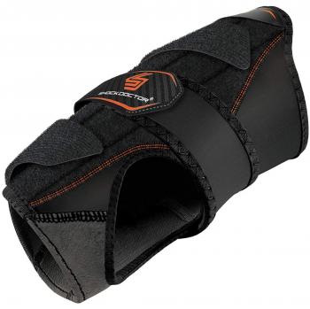 Shock Doctor 824L 3‑Strap Wrist Stabilizer (Right) – Black