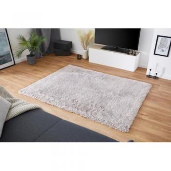 Andiamo Alpa Uni Teppich, rechteckig, 36 mm Höhe, Microfaser, für Schlafzimmer