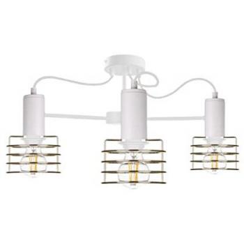 Keter 1832 Rune: Plafón Blanco 60 cm con brazo múltiple y 3 E27