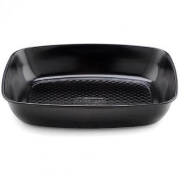 Inspire Large Stainless Steel Roaster – Black