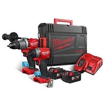 Milwaukee M18 FUEL TWIN PACK One-Key Perceuse Visseuse avec Boulonneuse Sans Fil 1