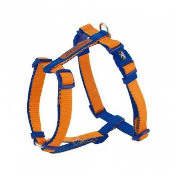 Nayeco X-Trm Double Premium Harness Orange-Blue Size S