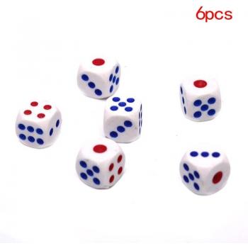 Hexahedron Acrylic Drinking Dice Set (10mm/12mm/16mm)