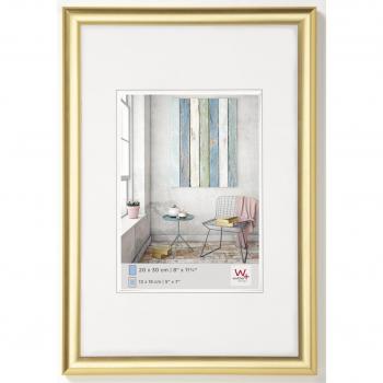 Walther Trendsyle Cornice Foto in Plastica, Oro, 30 x 45 cm