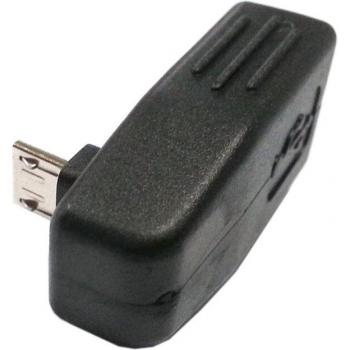 Adaptador OTG Micro USB a USB Hembra 90 grados para N7100, i9100, i9500