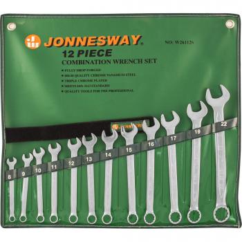 Jonnesway Ringmaulschlüssel‑Set 12 Teile – 8–22 mm (W26112S)