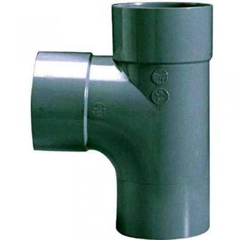 Té PVC 87°30 M/F 100 mm