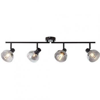 Plafonnier industriel 4 lampes Reflekt