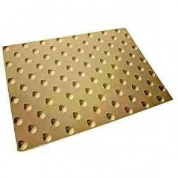 Extérieur Dalle Podotactile Butyl Watlex Auto‑Adhésive Blanc 1350 × 400 mm