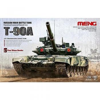 T‑90A Russe, Tank de combat 1:35e – Modèle Meng – Mmts‑006