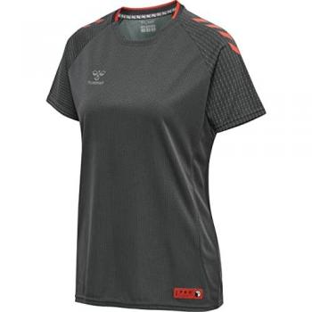 Hummel Pro Grid Training Short Sleeve Shirt – Quiet Shade L (Female)