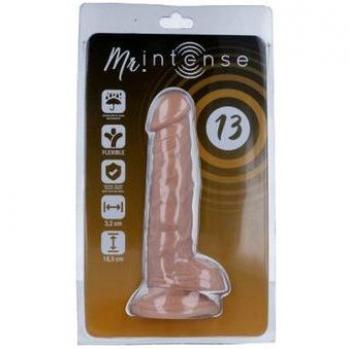 Beige Realistisk Dildo med Sugkopp 18,5 x 3,2 cm