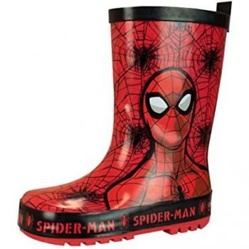 Bottes Caoutchouc Spiderman Junior Rouge