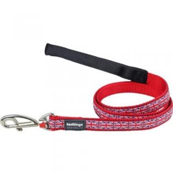 Red Dingo STYLE Hundeleine Union Jack 120 cm