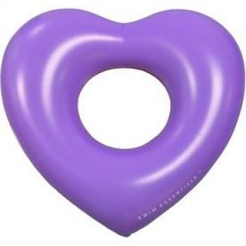 Swim Essentials Schwimmring Rot-Lila Herzform ⌀55 cm
