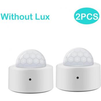 Détecteur PIR 2 en 1 avec lumière et alarme Tuya Zigbee