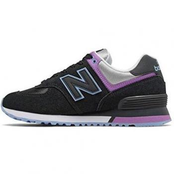 New Balance 574v2, Baskets Femme, Noir, Taille 41