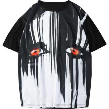 Camiseta Cuello Redondo 3D
