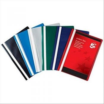 Lightweight Polypropylene A4 Project Files with Indexing Strip
