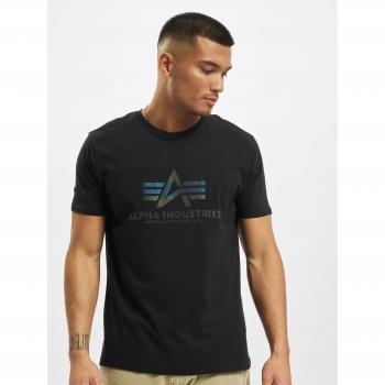 Alpha Industries Herren T-Shirt Basic T Rainbow Reflective 3XL