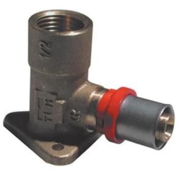 Módulo Hembra Curvo Brida ½” x 14