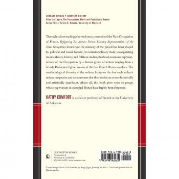 Refiguring Les Années Noires: Literary Representations of the Nazi Occupation