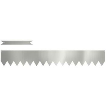 Ensemble de Bordures de Jardin 30 Pcs 100x0,5x15 Cm en Acier