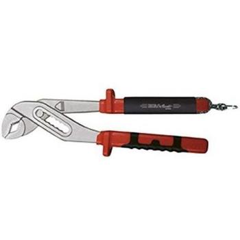 Tenaza Titacrom Bimat 10” canal, modelo Egamaster, anti-caídas