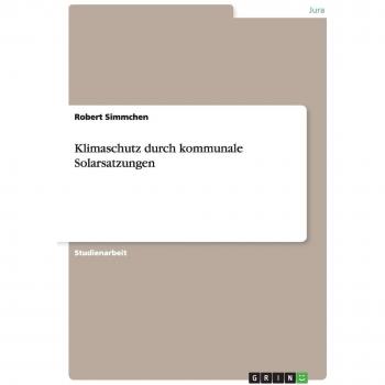 Klimaschutz durch kommunale Solarsatzungen