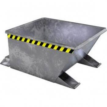 Bac à basculement GU-RZ30, pour trolley, 300 l, galvanisé