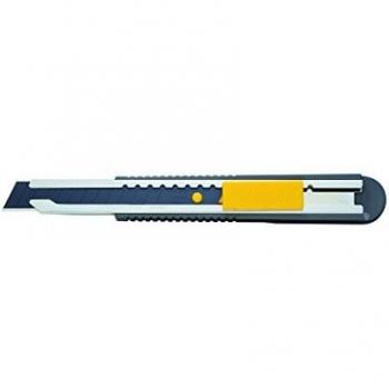 Ciseau de coupe droite OLFA FWP-1, noir et jaune