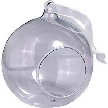 P&D Confezione di 4 Palline Decorative in Vetro
